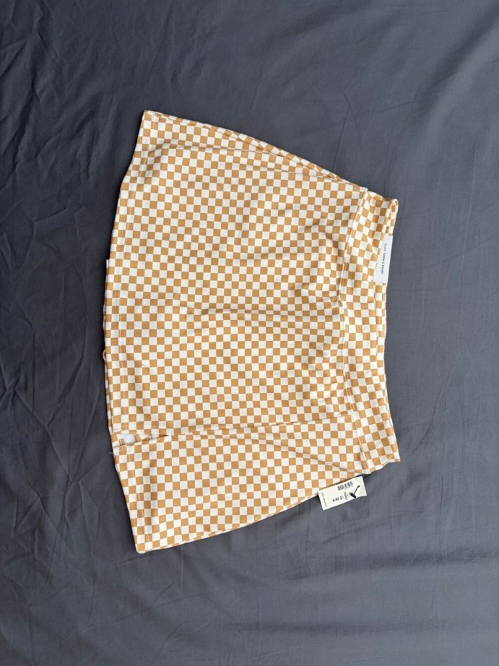 aeropostale checkered flex tennis skort - m